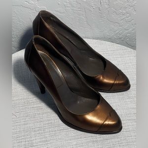 Bronze Yosh Collection Designer Heels